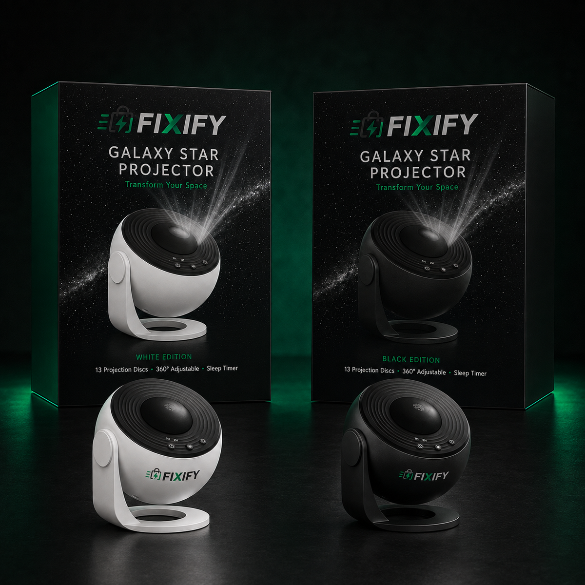 Fixify™ GalaxySphere Projector