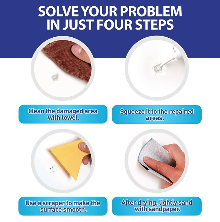 Fixify - Wall Repair & Spackle Kit