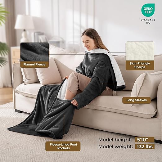Heated Wearable Blanket