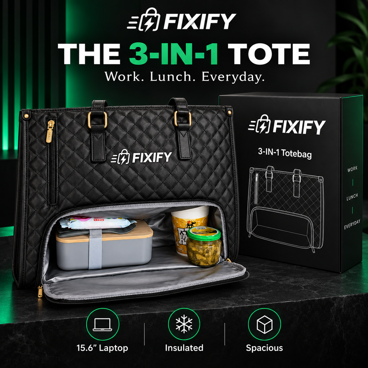 FIXIFY 3-in-1 Tote Bag