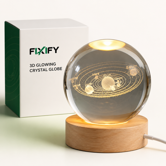 FIXIFY 3D GLOWING CRYSTAL GLOBE