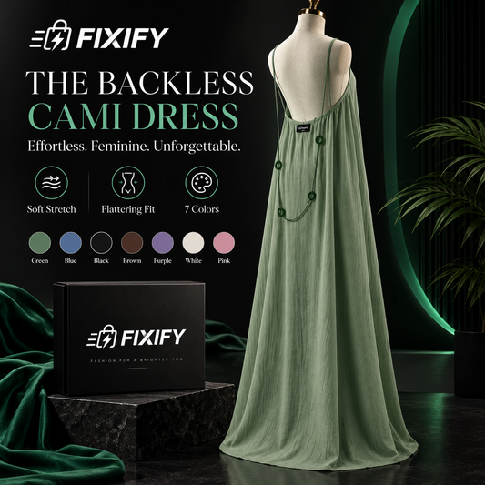 FIXIFY Backless Cami Dress