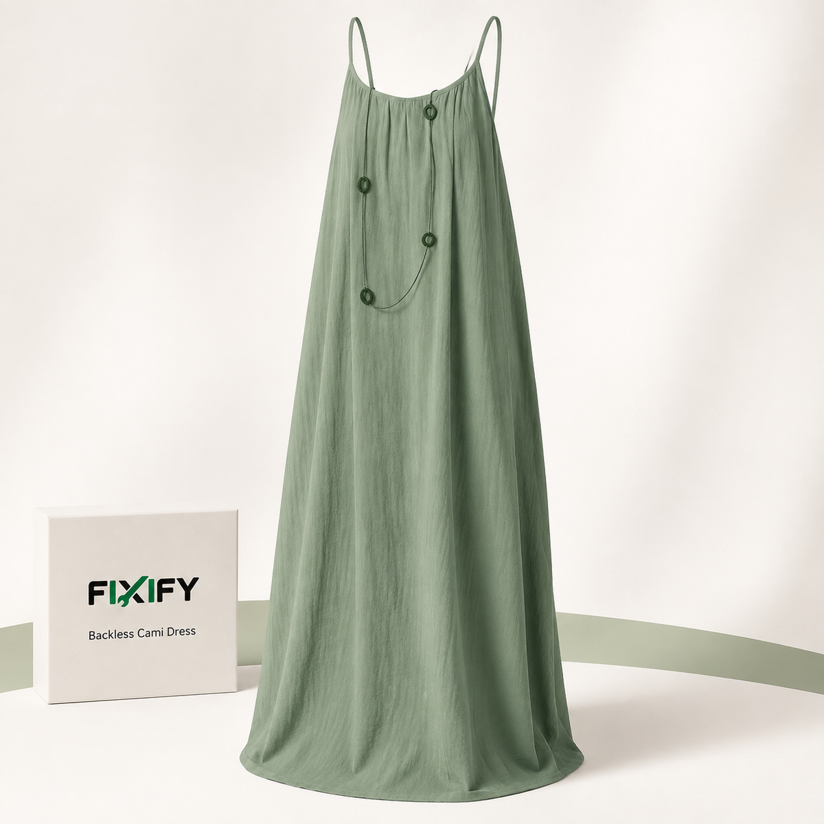 FIXIFY Backless Cami Dress