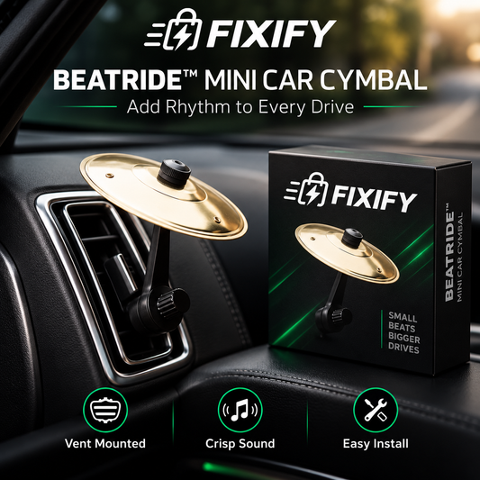 FIXIFY BeatRide Mini Car Cymbal