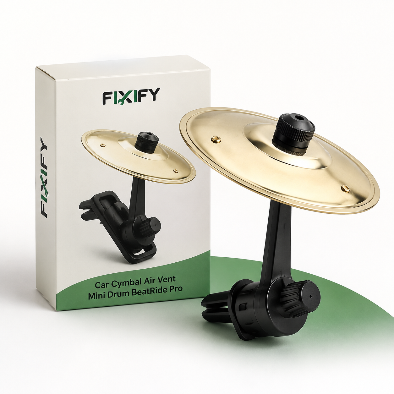 FIXIFY Car Cymbal Air Vent Mini Drum BeatRide Pro