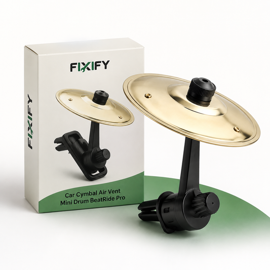FIXIFY Car Cymbal Air Vent Mini Drum BeatRide Pro