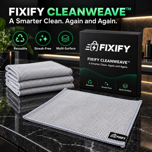 FIXIFY CleanWeave Reusable Cleaning Cloth