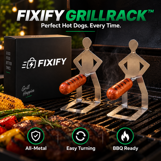 FIXIFY GrillRack Hot Dog Holder