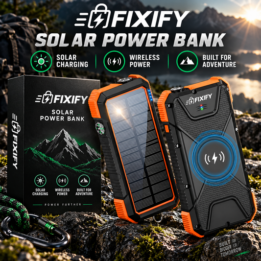 FIXIFY Solar Power Bank premium product image